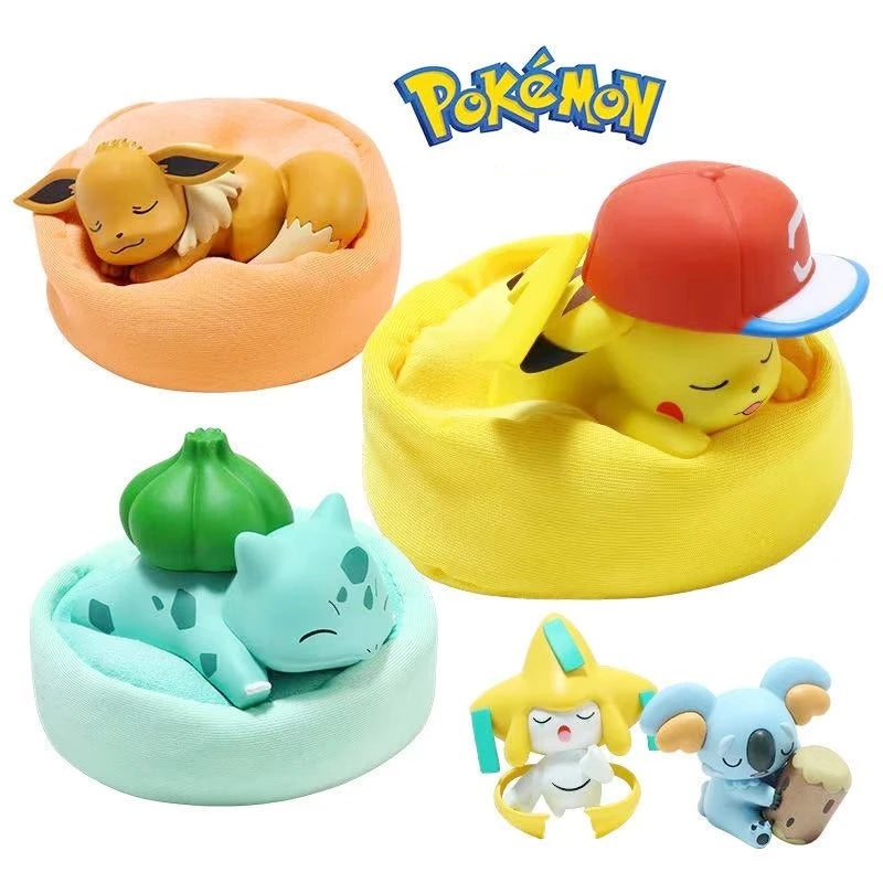 🌟 Pokemon Anime Starry Dream Series Action Figures – Pikachu, Eevee & More