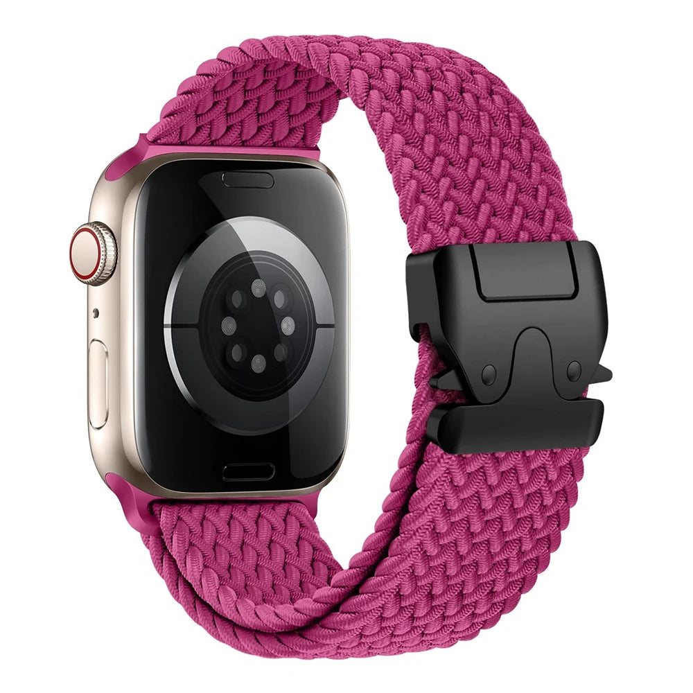 ⛓Braided Paracord Strap for Apple Watch | Durable, Adjustable & Stylish ⌚