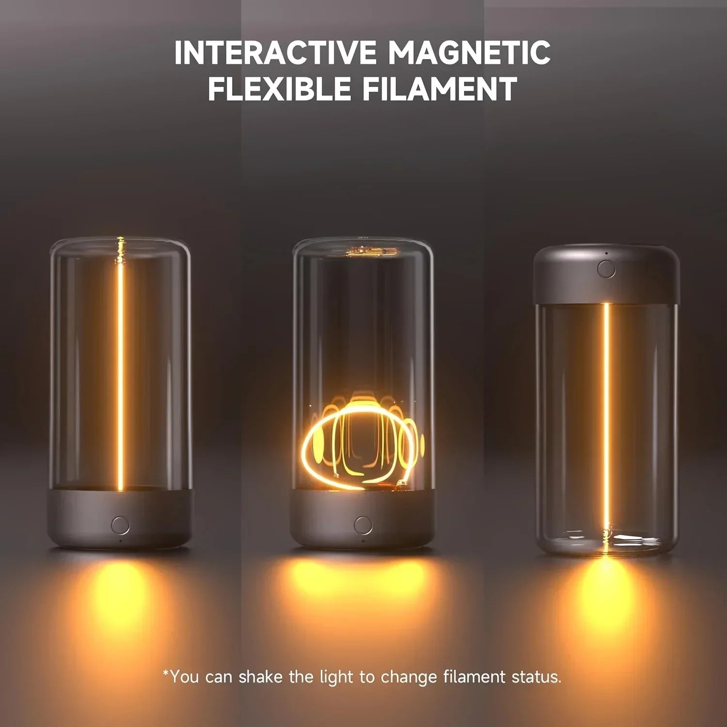 💡 Portable Quantum Wire Ambient Magnetic Light – Type-C Charging & Eye Protection