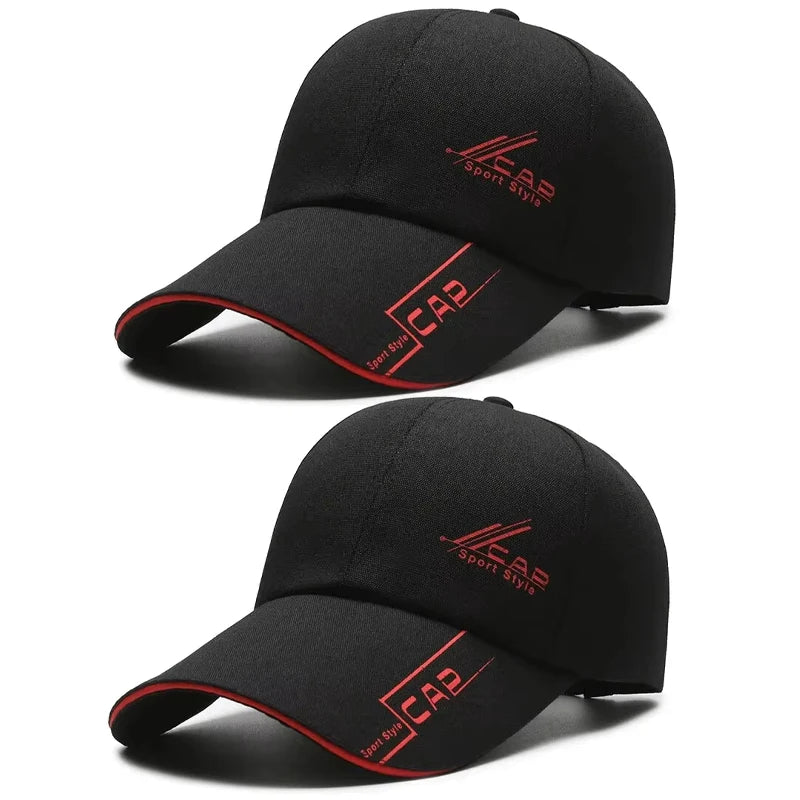 🧢 Summer Long Brim Baseball Cap – Unisex Outdoor Sun Protection Hat