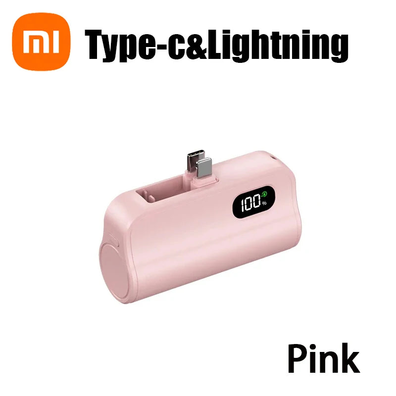 🔋 Xiaomi Mini Power Bank 50,000mAh ⚡ | 2 en 1 | Carga Rápida y Pantalla Digital 📱