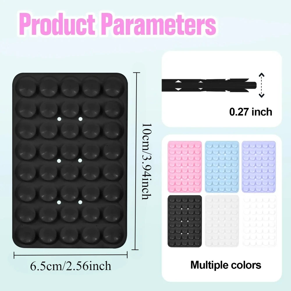 📱🛠 Silicone Suction Pad – Double Sided for Mobile Phone Fixture