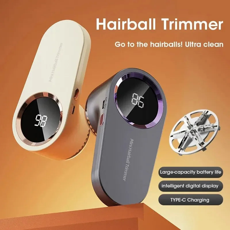 🔌 DINRGO LED Digital Fabric Lint Remover – Rechargeable Clothes Defuzzer
