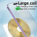 🔋 15W Wireless Charging Stand – Fast Charger & Desktop Phone Holder for iPhone, Samsung, Xiaomi, LG & More