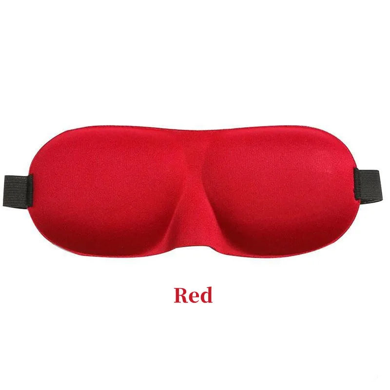 😴 3D Contoured Eye Mask for Sleeping – Lightweight & Comfortable Sleep Blindfold
