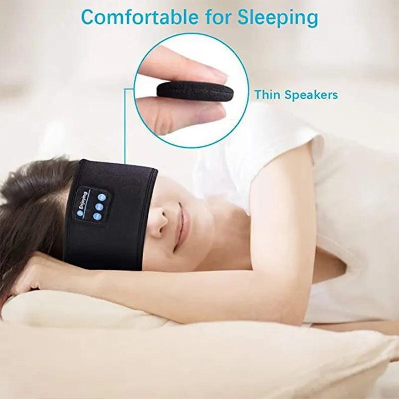 🎧 Diadema Bluetooth Inalámbrica 🎶 | Música y Comodidad para Deporte o Dormir 😴