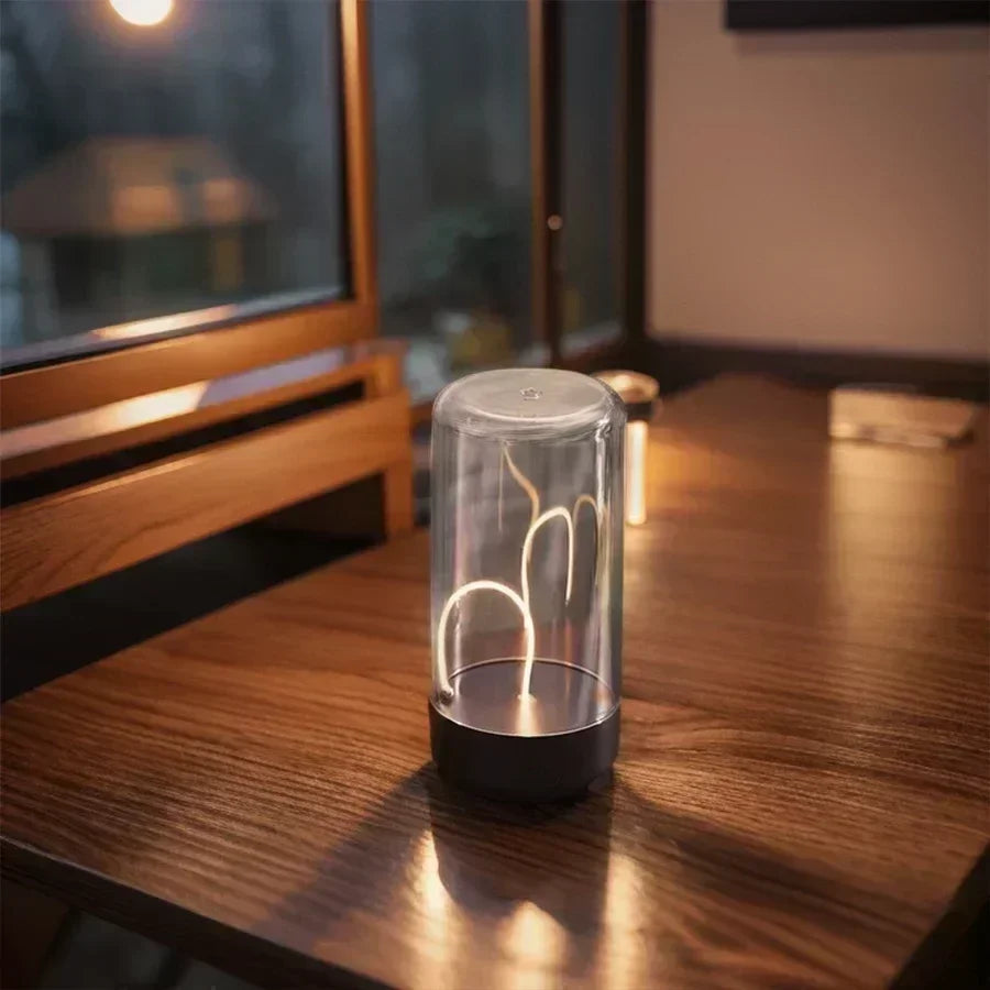 💡 Portable Quantum Wire Ambient Magnetic Light – Type-C Charging & Eye Protection