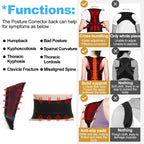 🦴 Adjustable Back Shoulder Posture Corrector Belt – Clavicle & Spine Support