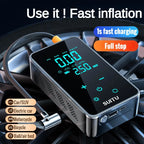 Wireless Air Pump 150psi Touch Screen Portable Electric Tire Inflator For Car Bicycle Motorcycle Mini Air Compressor Injector