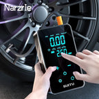 Wireless Air Pump 150psi Touch Screen Portable Electric Tire Inflator For Car Bicycle Motorcycle Mini Air Compressor Injector