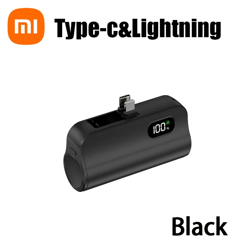 🔋 Xiaomi Mini Power Bank 50,000mAh ⚡ | 2 en 1 | Carga Rápida y Pantalla Digital 📱