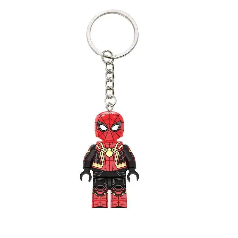 🕸️ Marvel Spiderman & Gwen Cartoon Keychain | Backpack, Keys & Collectible Accessory 🎒