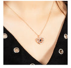 💖 Projection Necklace – 100 Languages "I Love You" Pendant