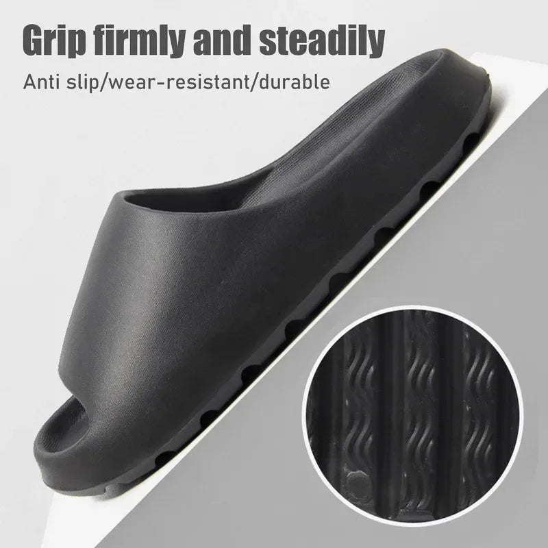 👟 EVA Lightweight Anti-Slip Slides – Men’s Summer Slippers