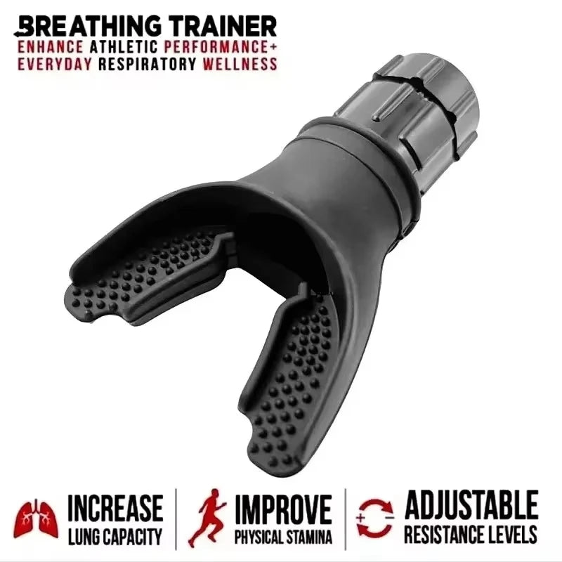 🏋️ Breathing Exerciser Device | Adjustable Resistance Lung Trainer