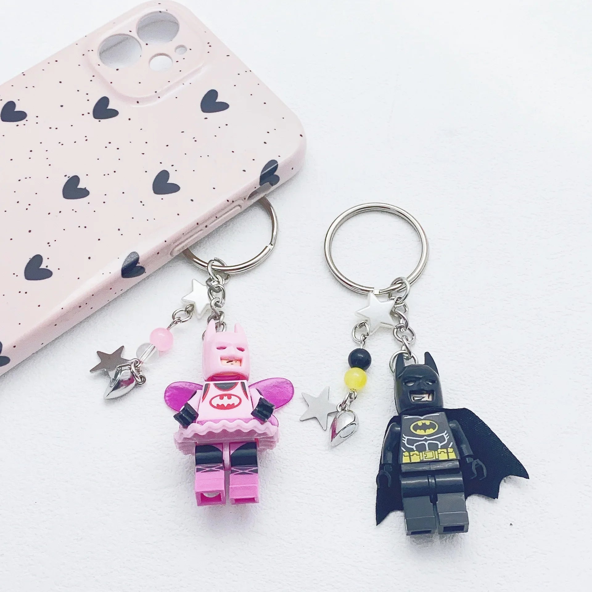 🧚‍♀️ Handmade 3D Fairy & Star Keychain / Charm