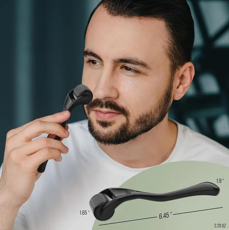 💉 540-Needle Derma Roller – Facial & Body Hair Growth