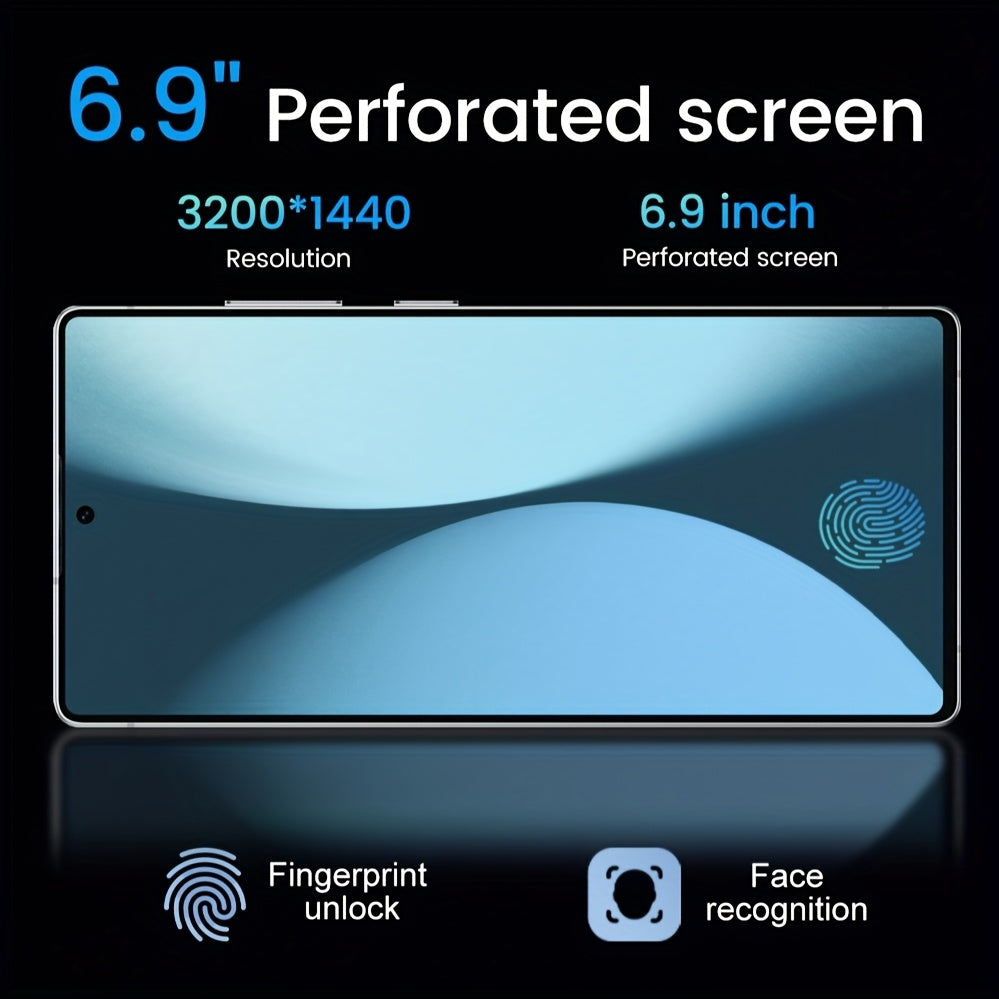 Global Vision S25 Ultra Smartphone 5G Android 12 8GB RAM 512GB ROM 6.8 Inch Phone 1920x1080HD 24+48MP 4 5G Network Mobile Phones