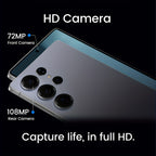 Global Vision S25 Ultra Smartphone 5G Android 12 8GB RAM 512GB ROM 6.8 Inch Phone 1920x1080HD 24+48MP 4 5G Network Mobile Phones