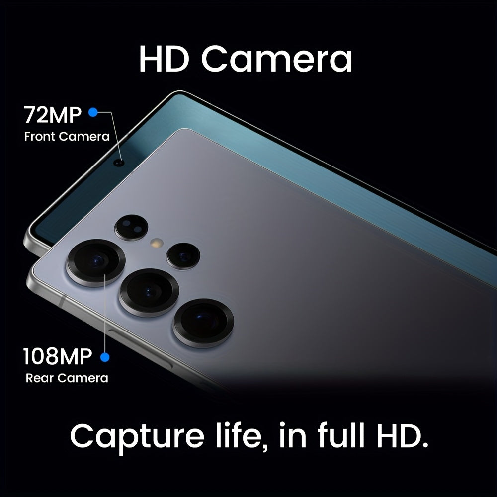 Global Vision S25 Ultra Smartphone 5G Android 12 8GB RAM 512GB ROM 6.8 Inch Phone 1920x1080HD 24+48MP 4 5G Network Mobile Phones