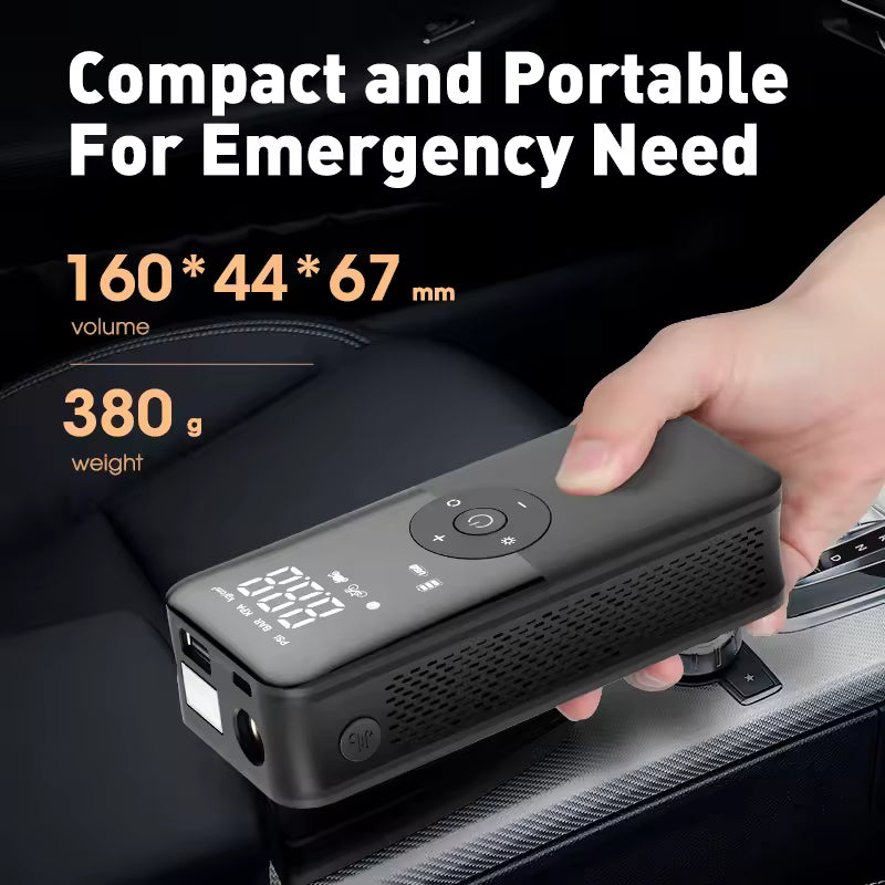 ⛽ Portable Digital Air Pump – Inflate Anywhere 💨🏀