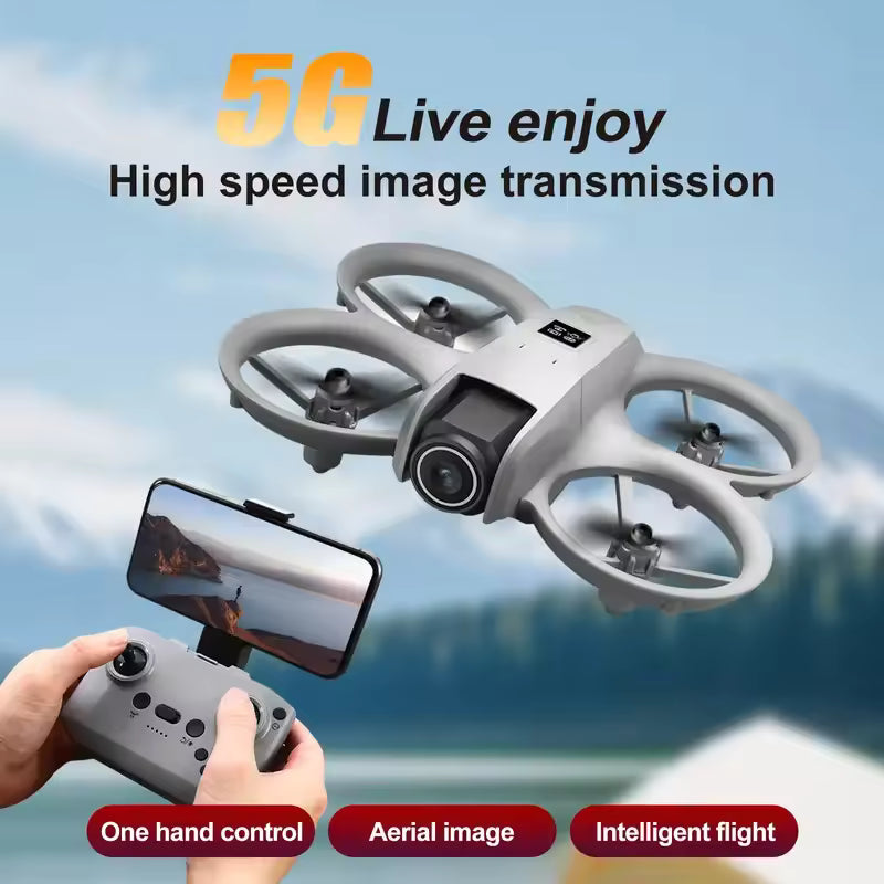 🚀 GT3 Mini Foldable Drone with Dual 8K Camera & GPS