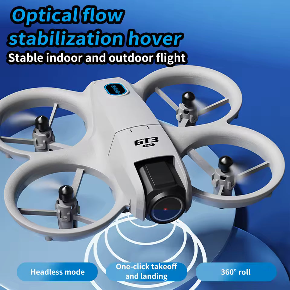 🚀 GT3 Mini Foldable Drone with Dual 8K Camera & GPS