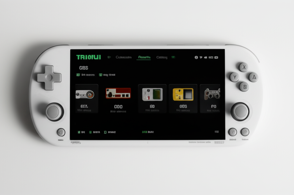 🎮 Consola Retro Portátil Trimui Smart Pro 🌈 | Pantalla IPS 4.96" + Joystick + RGB 💾