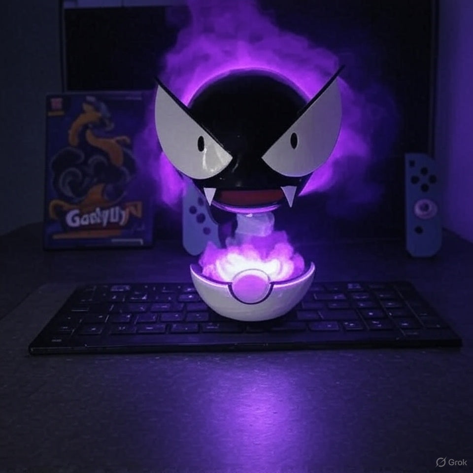 🌫️ Pokémon Air Hydration Humidifier – Gastly Edition ⚡