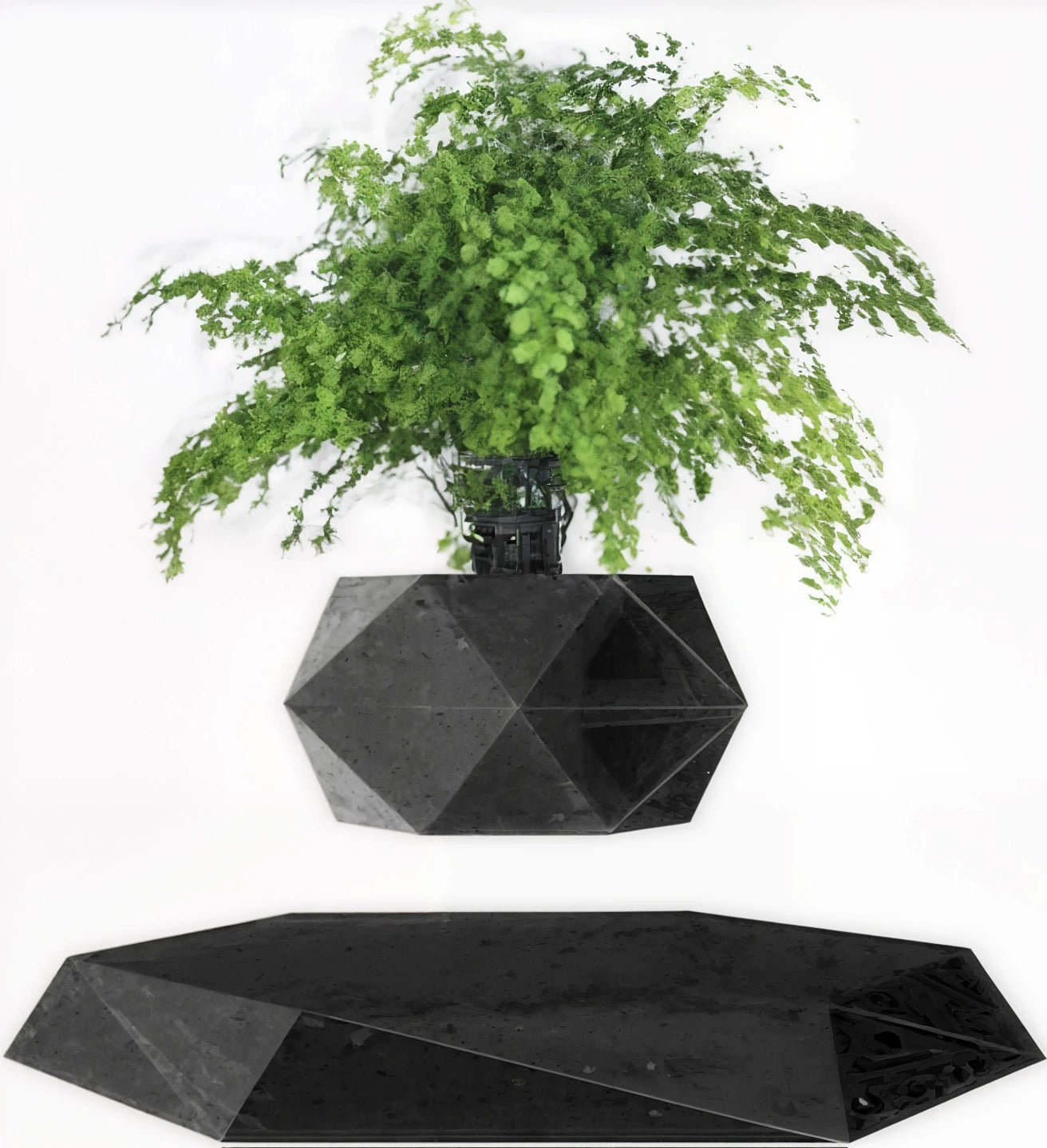 🌱Levitating Magnetic Plant Pot – Floating Mini Bonsai Display