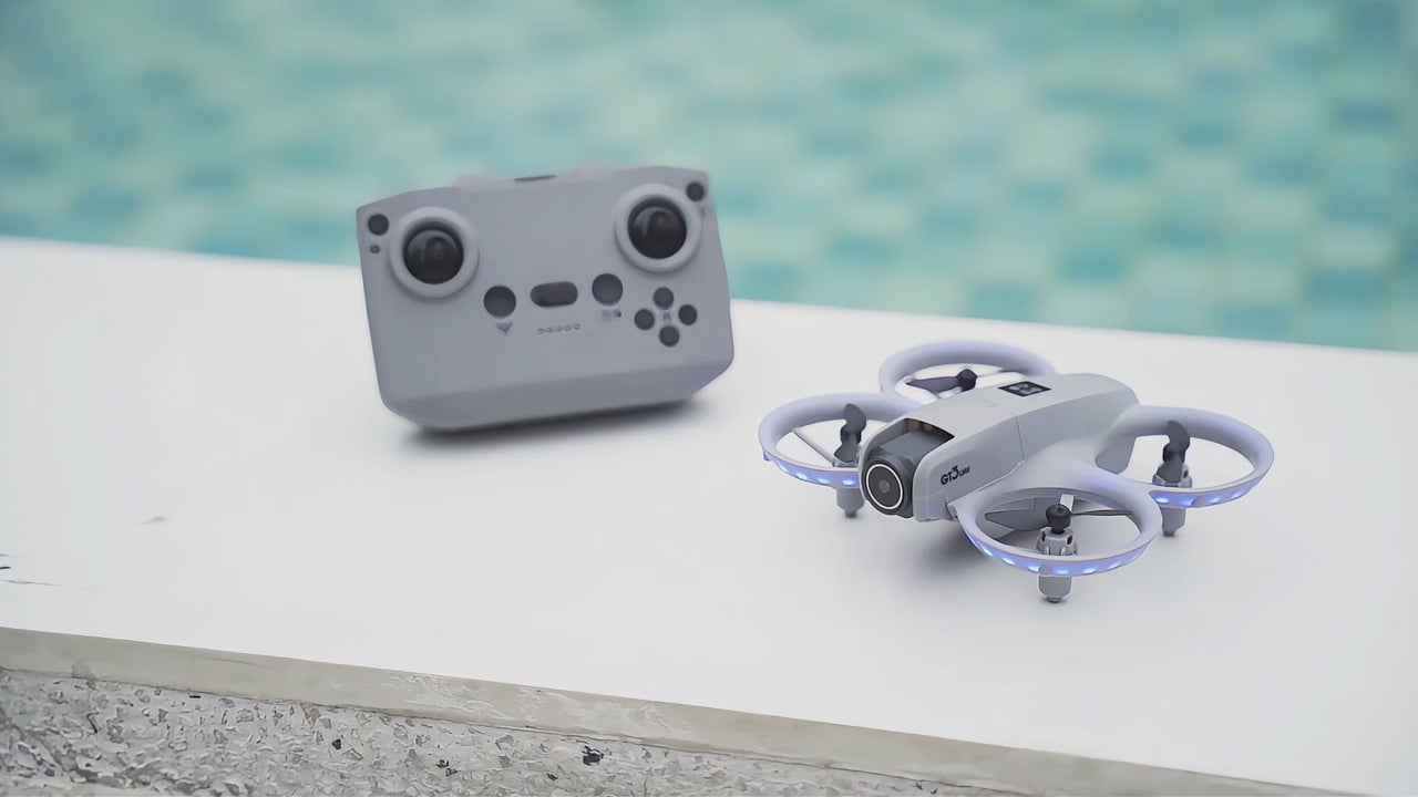 🚀 GT3 Mini Foldable Drone with Dual 8K Camera & GPS